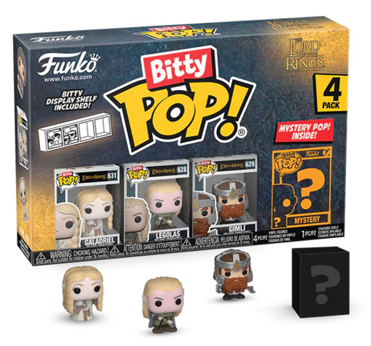 FUNKO BITTY POP 4 Pack Il Signore degli Anelli Galadriel - Legolas - Gimli - ?